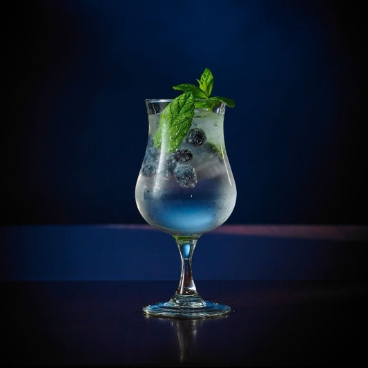 Homemade Blueberry Mint Sparkling Lemonade - Twenty-39