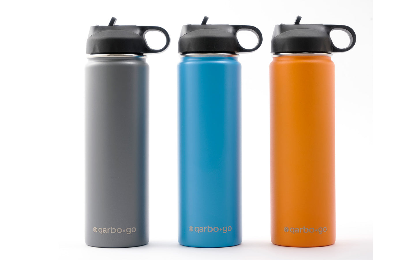 qarbo•go - Insulated double-wall stainless steel bottle (650ml)