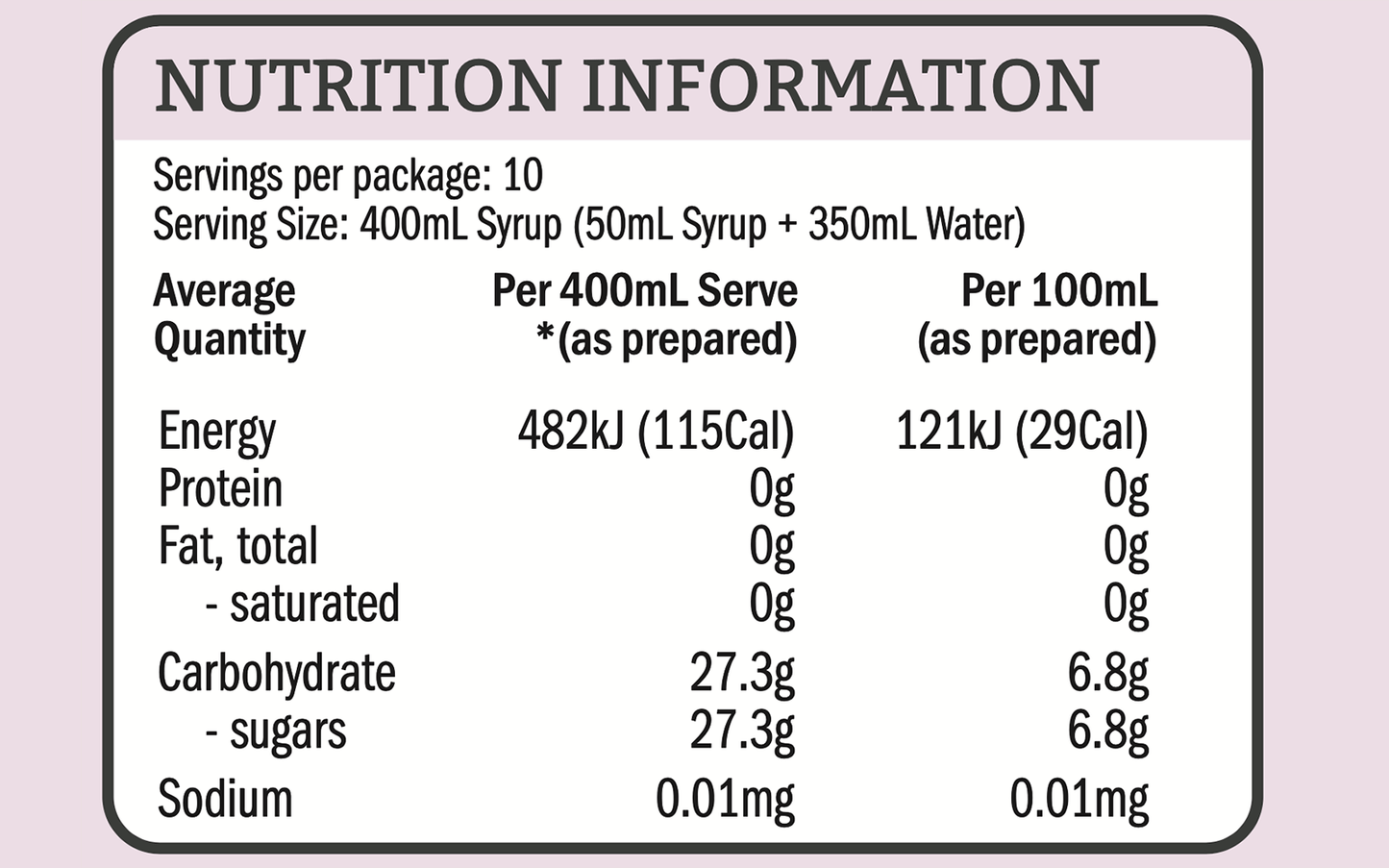 qarbo˚syrups - TONIC SYRUPS - Mixed Pack of 3 - Twenty-39
