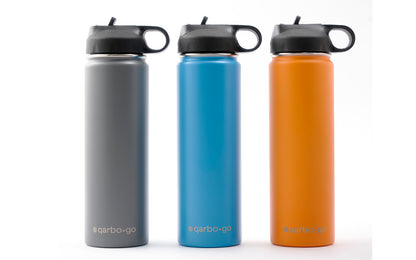 qarbo•go - Insulated double-wall stainless steel bottle (650ml)