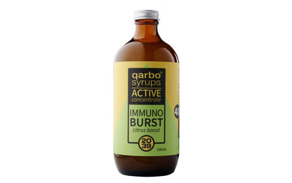 qarbo˚syrups - IMMUNO BURST - citrus boost - Twenty-39