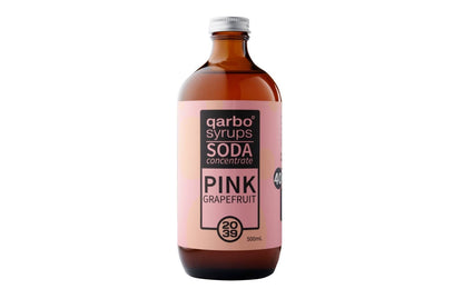 qarbo˚syrups - PINK GRAPEFRUIT - Twenty-39