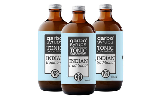 qarbo˚syrups - Traditional Indian Tonic - Pack of 3 - Twenty-39
